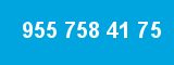 955 758 41 75 955 758 41 75